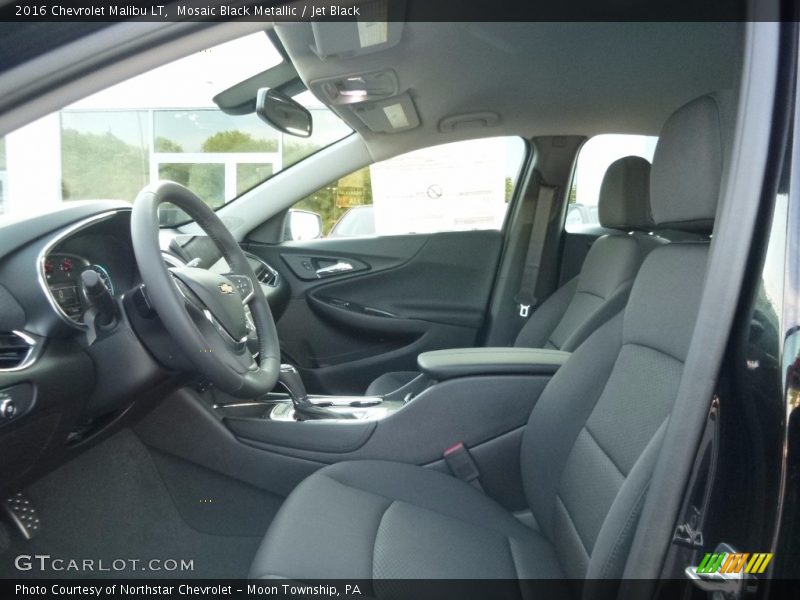 Mosaic Black Metallic / Jet Black 2016 Chevrolet Malibu LT