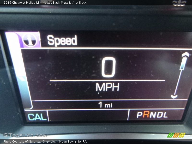 Mosaic Black Metallic / Jet Black 2016 Chevrolet Malibu LT
