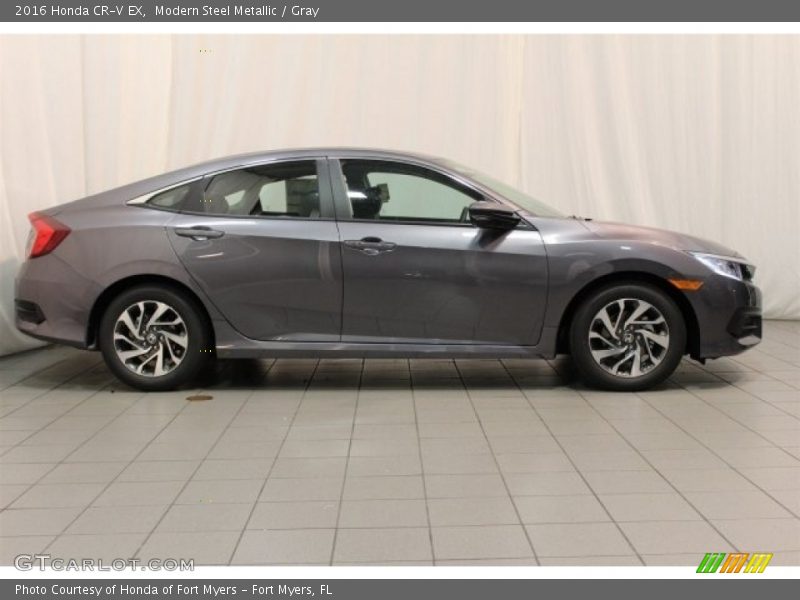 Modern Steel Metallic / Gray 2016 Honda CR-V EX