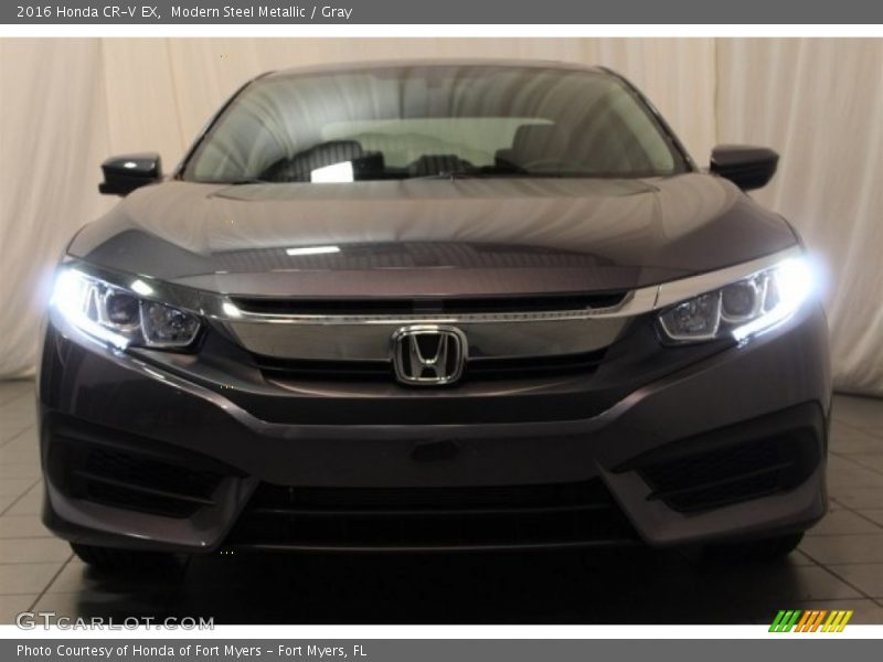Modern Steel Metallic / Gray 2016 Honda CR-V EX