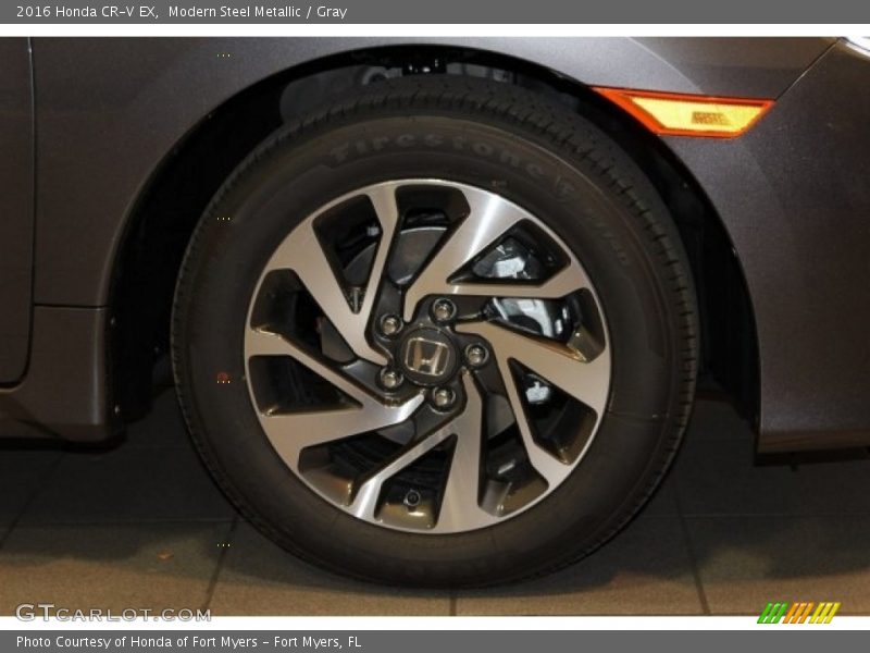 Modern Steel Metallic / Gray 2016 Honda CR-V EX