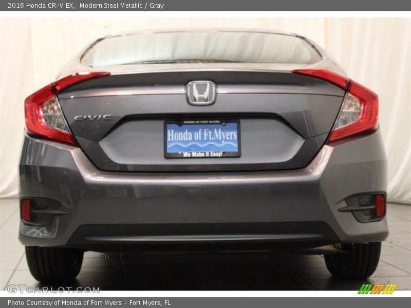 Modern Steel Metallic / Gray 2016 Honda CR-V EX