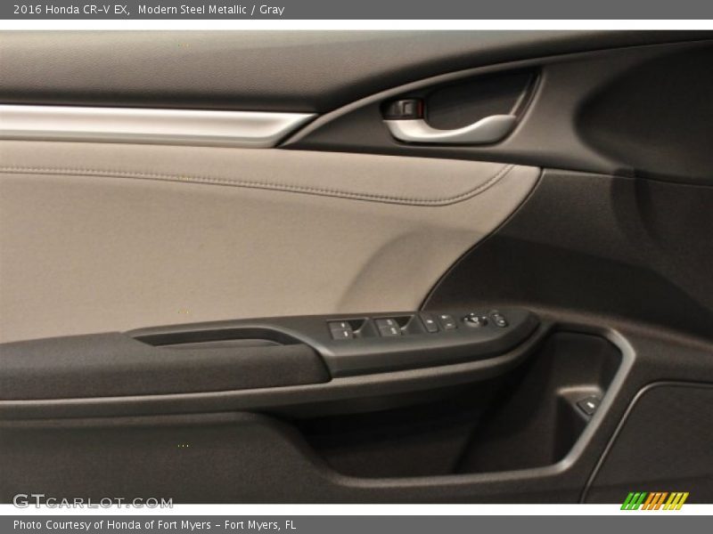 Modern Steel Metallic / Gray 2016 Honda CR-V EX
