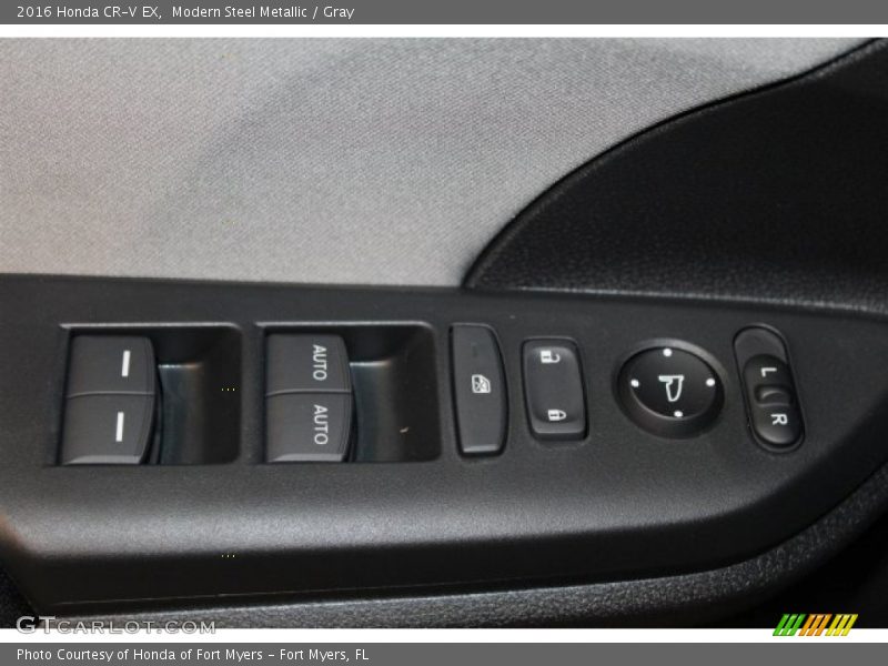 Modern Steel Metallic / Gray 2016 Honda CR-V EX