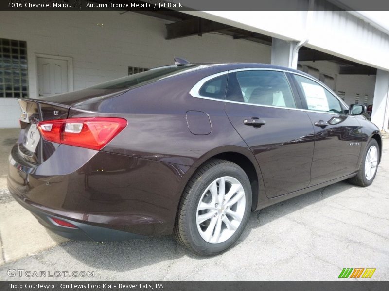 Autumn Bronze Metallic / Jet Black 2016 Chevrolet Malibu LT