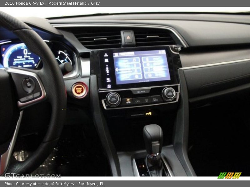 Modern Steel Metallic / Gray 2016 Honda CR-V EX