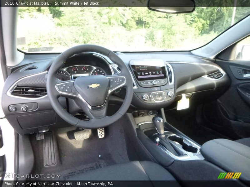 Summit White / Jet Black 2016 Chevrolet Malibu LT