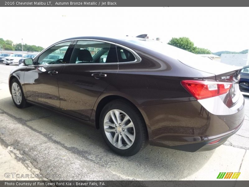 Autumn Bronze Metallic / Jet Black 2016 Chevrolet Malibu LT