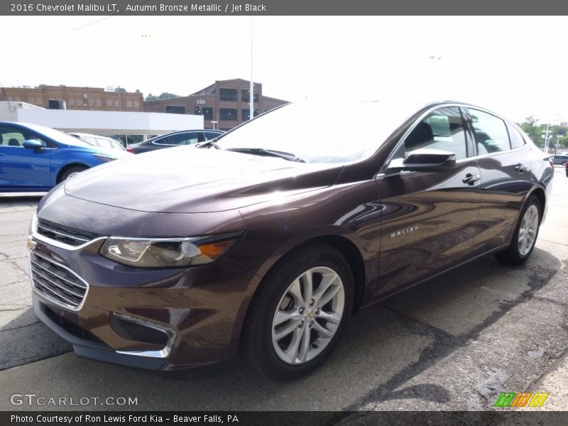 Autumn Bronze Metallic / Jet Black 2016 Chevrolet Malibu LT