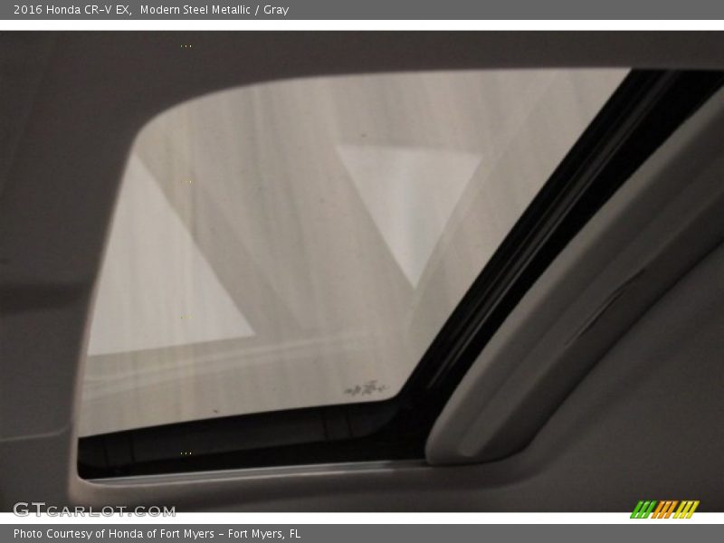 Modern Steel Metallic / Gray 2016 Honda CR-V EX