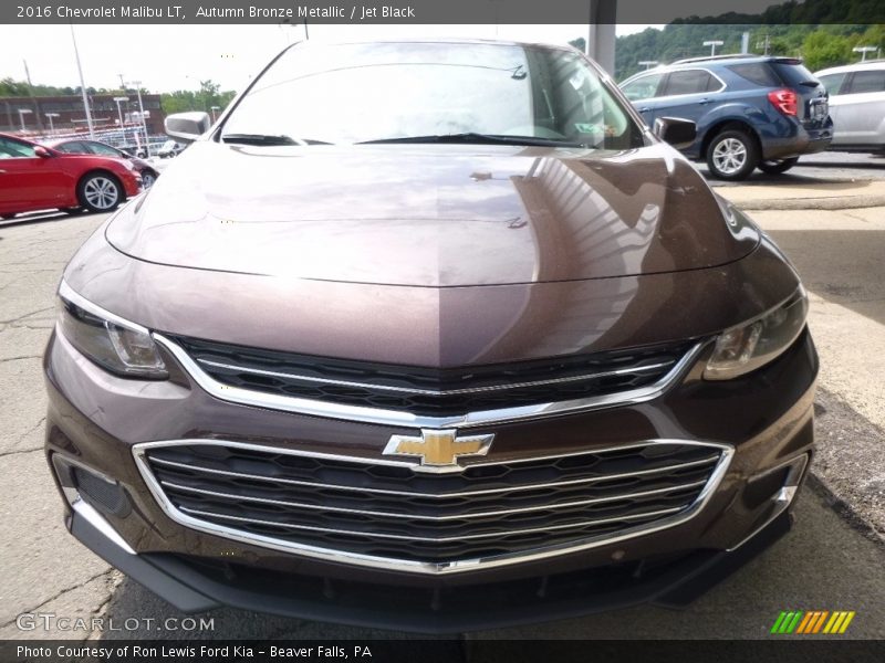 Autumn Bronze Metallic / Jet Black 2016 Chevrolet Malibu LT