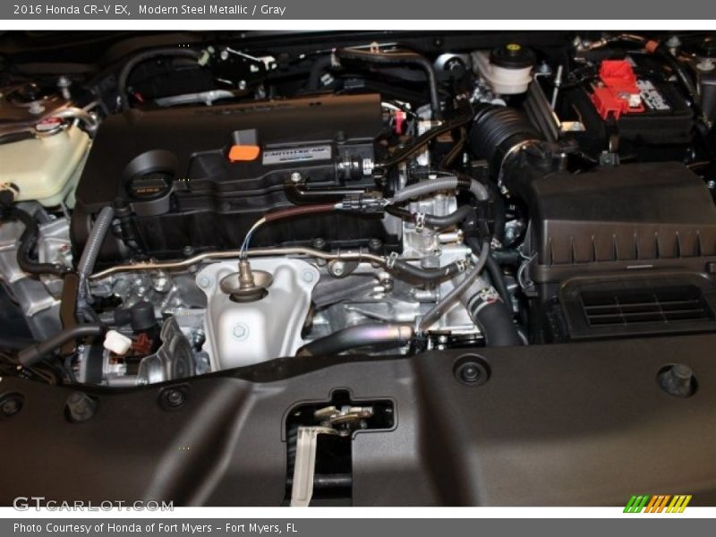 Modern Steel Metallic / Gray 2016 Honda CR-V EX