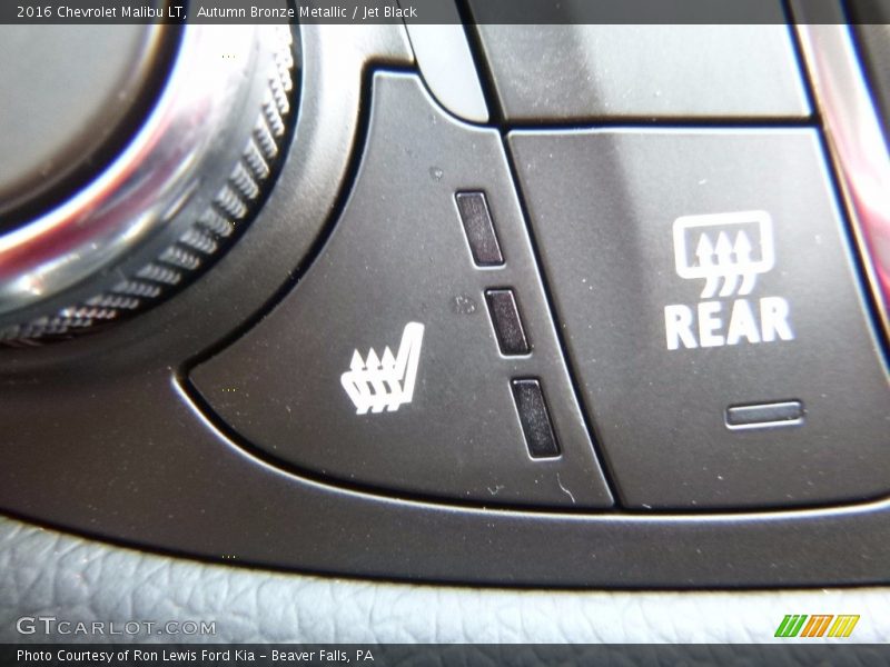Autumn Bronze Metallic / Jet Black 2016 Chevrolet Malibu LT