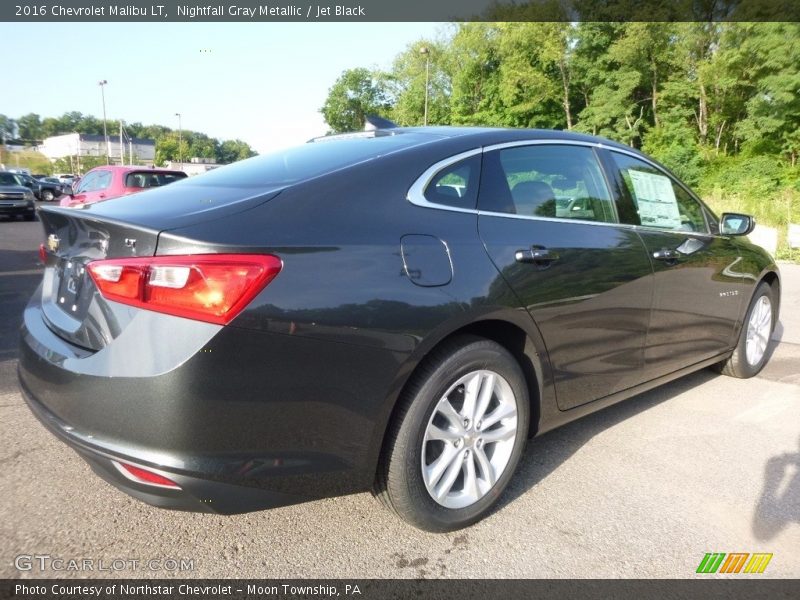 Nightfall Gray Metallic / Jet Black 2016 Chevrolet Malibu LT