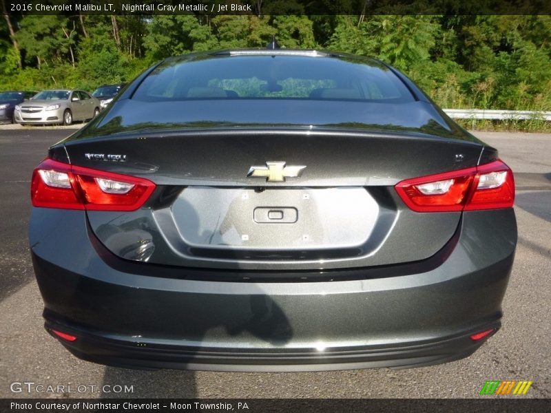 Nightfall Gray Metallic / Jet Black 2016 Chevrolet Malibu LT