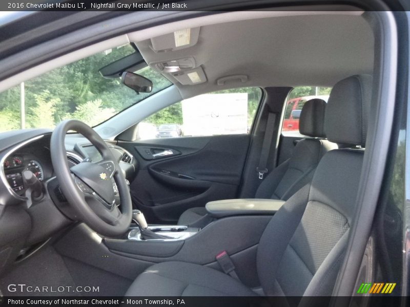 Nightfall Gray Metallic / Jet Black 2016 Chevrolet Malibu LT