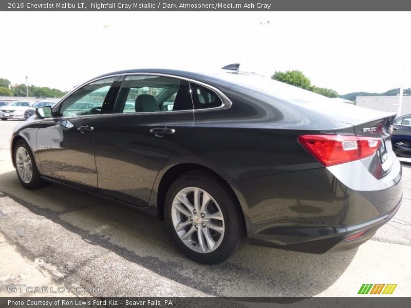 Nightfall Gray Metallic / Dark Atmosphere/Medium Ash Gray 2016 Chevrolet Malibu LT