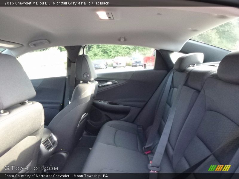 Nightfall Gray Metallic / Jet Black 2016 Chevrolet Malibu LT