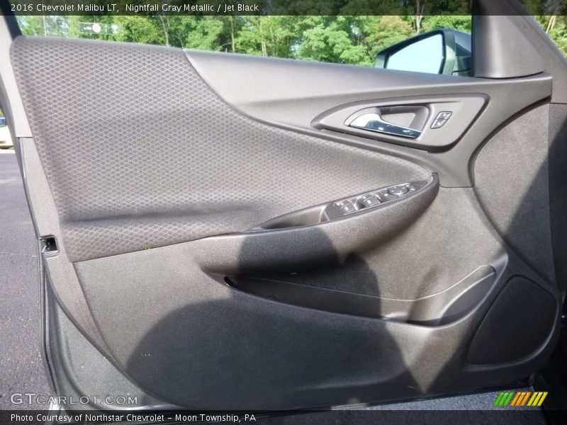 Nightfall Gray Metallic / Jet Black 2016 Chevrolet Malibu LT