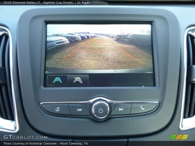 Nightfall Gray Metallic / Jet Black 2016 Chevrolet Malibu LT