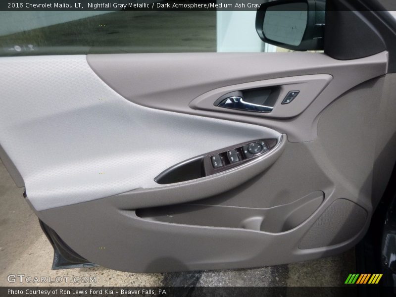 Nightfall Gray Metallic / Dark Atmosphere/Medium Ash Gray 2016 Chevrolet Malibu LT