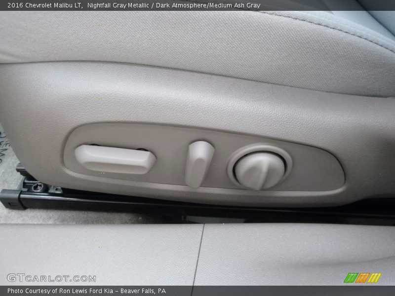 Nightfall Gray Metallic / Dark Atmosphere/Medium Ash Gray 2016 Chevrolet Malibu LT