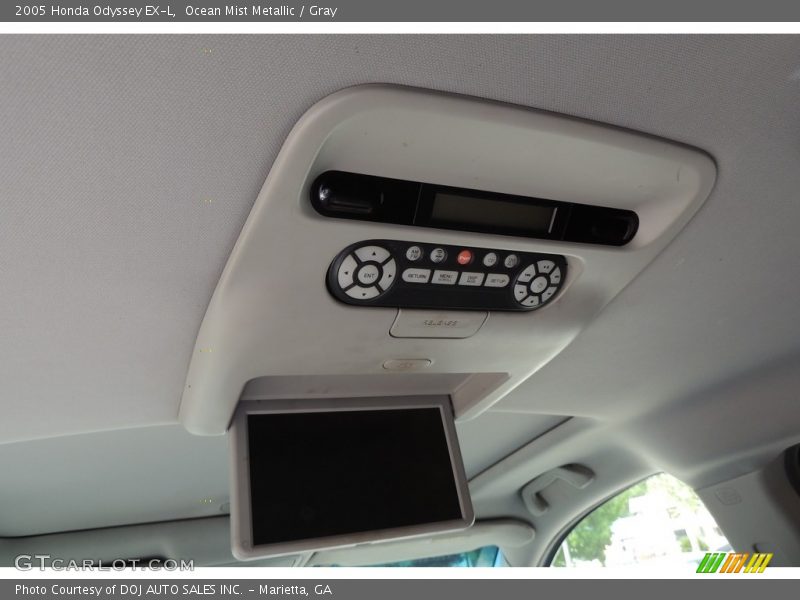 Ocean Mist Metallic / Gray 2005 Honda Odyssey EX-L