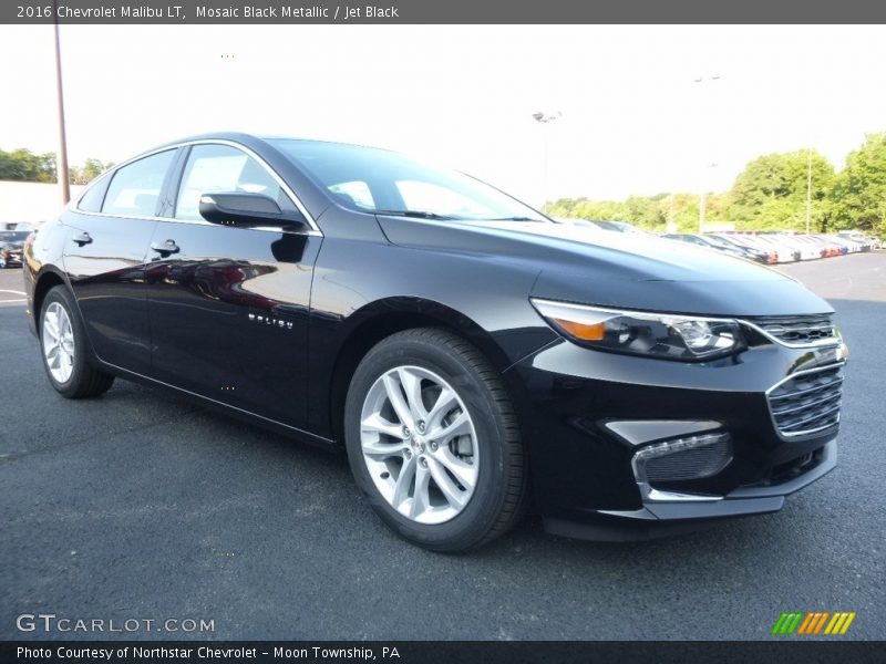 Mosaic Black Metallic / Jet Black 2016 Chevrolet Malibu LT