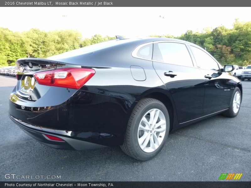 Mosaic Black Metallic / Jet Black 2016 Chevrolet Malibu LT