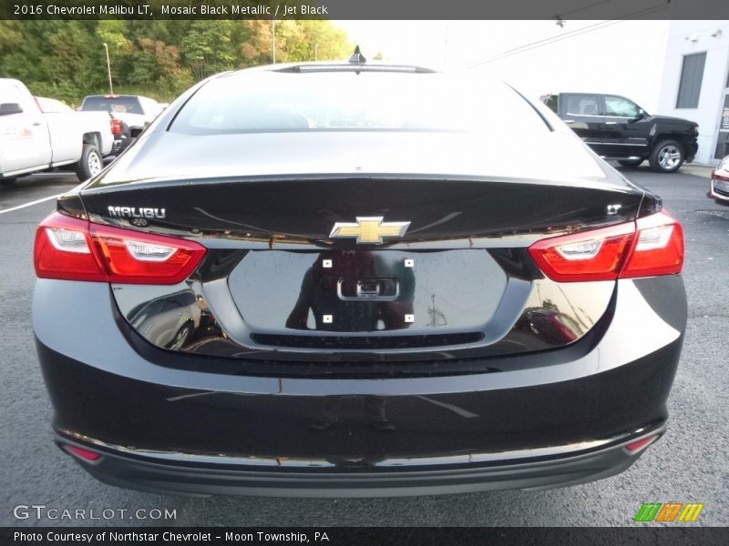 Mosaic Black Metallic / Jet Black 2016 Chevrolet Malibu LT