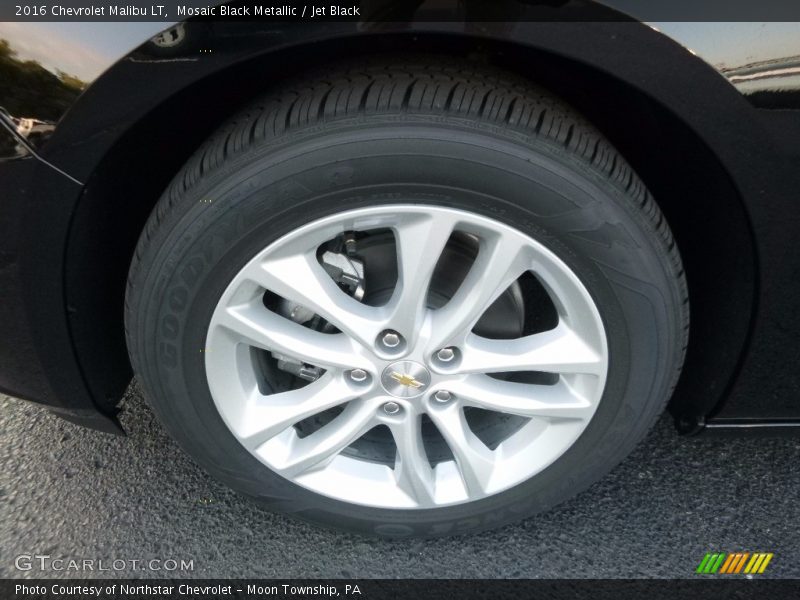Mosaic Black Metallic / Jet Black 2016 Chevrolet Malibu LT