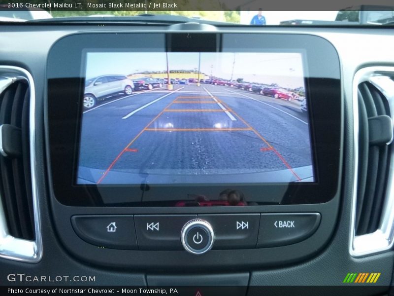 Mosaic Black Metallic / Jet Black 2016 Chevrolet Malibu LT