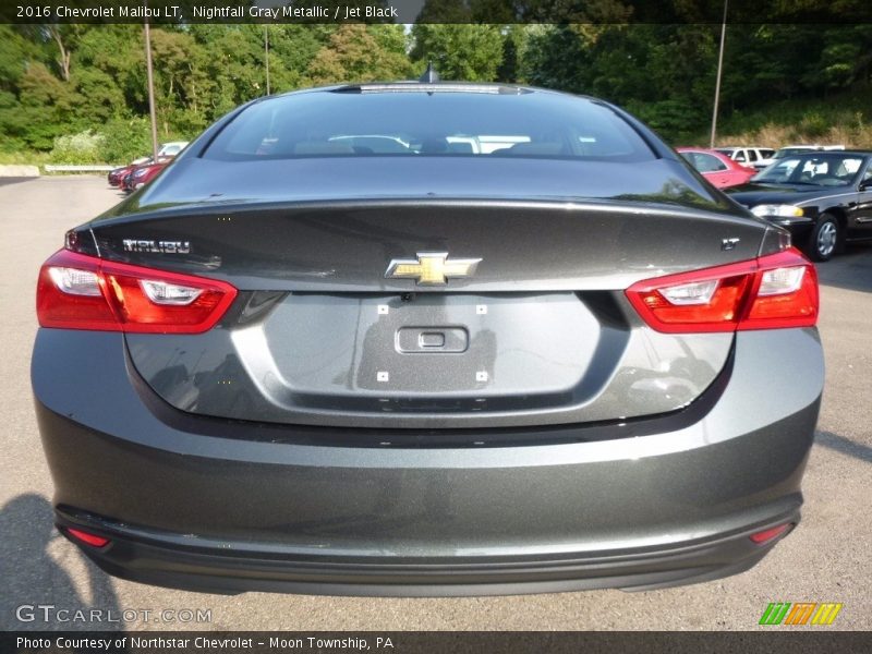 Nightfall Gray Metallic / Jet Black 2016 Chevrolet Malibu LT