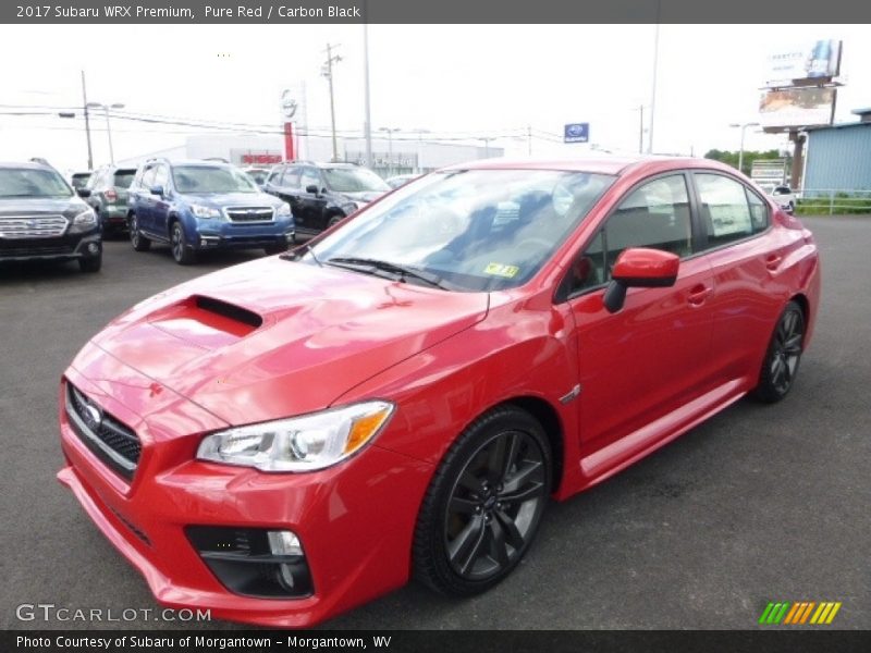 Front 3/4 View of 2017 WRX Premium