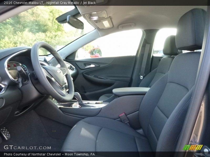 Nightfall Gray Metallic / Jet Black 2016 Chevrolet Malibu LT