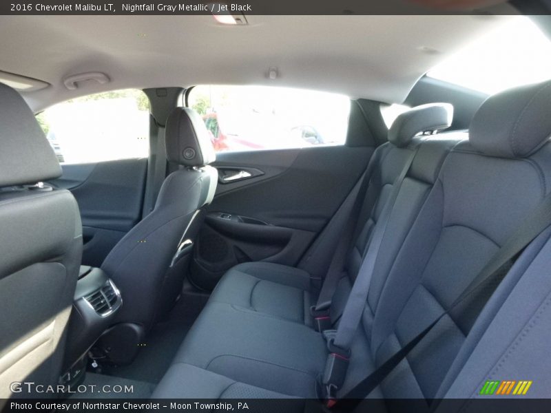 Nightfall Gray Metallic / Jet Black 2016 Chevrolet Malibu LT