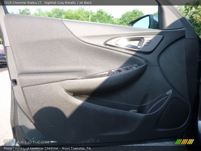 Nightfall Gray Metallic / Jet Black 2016 Chevrolet Malibu LT