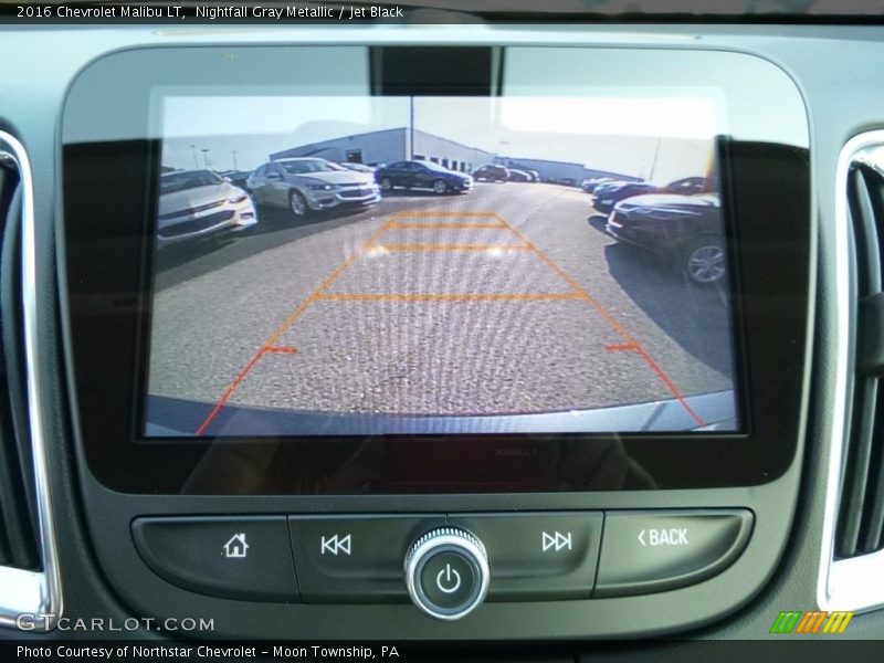 Nightfall Gray Metallic / Jet Black 2016 Chevrolet Malibu LT