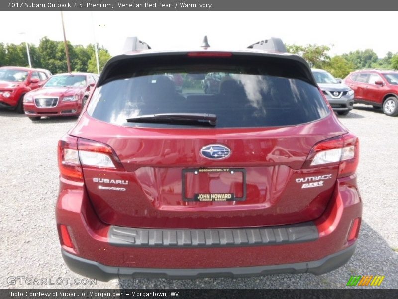 Venetian Red Pearl / Warm Ivory 2017 Subaru Outback 2.5i Premium
