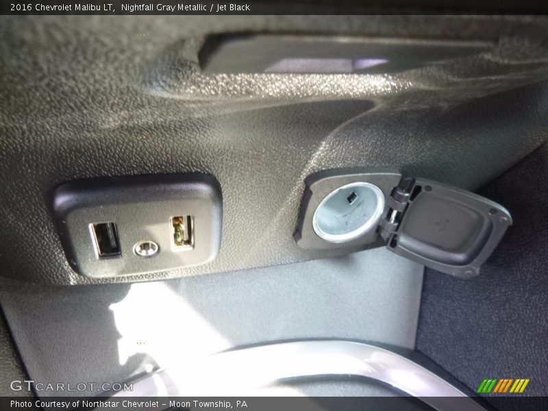 Nightfall Gray Metallic / Jet Black 2016 Chevrolet Malibu LT