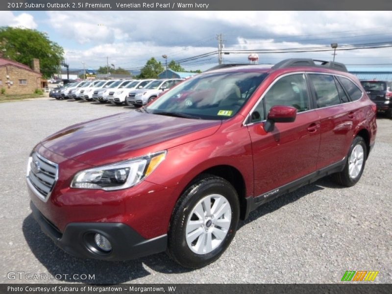 Front 3/4 View of 2017 Outback 2.5i Premium