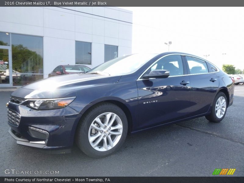 Blue Velvet Metallic / Jet Black 2016 Chevrolet Malibu LT
