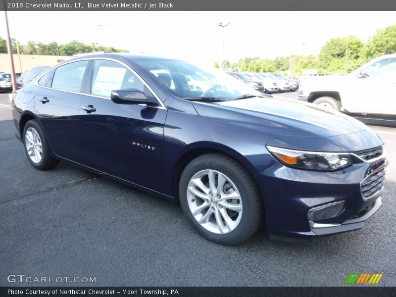 Blue Velvet Metallic / Jet Black 2016 Chevrolet Malibu LT