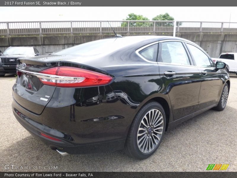 Shadow Black / Ebony 2017 Ford Fusion SE