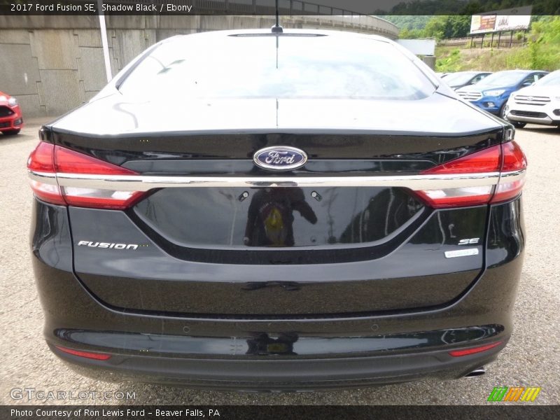 Shadow Black / Ebony 2017 Ford Fusion SE