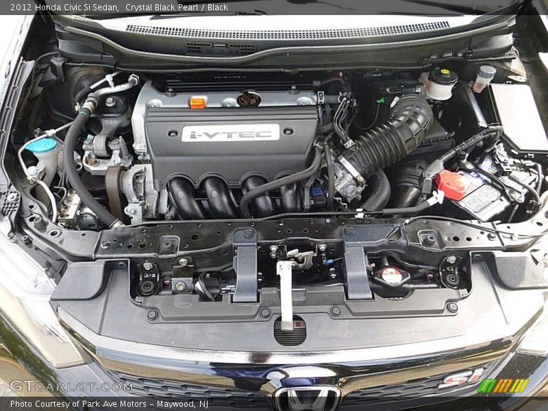 Crystal Black Pearl / Black 2012 Honda Civic Si Sedan
