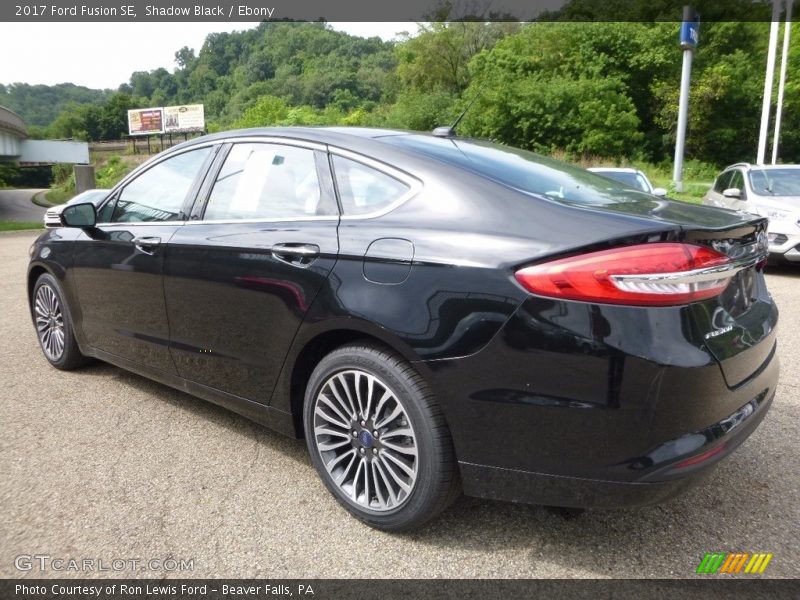 Shadow Black / Ebony 2017 Ford Fusion SE