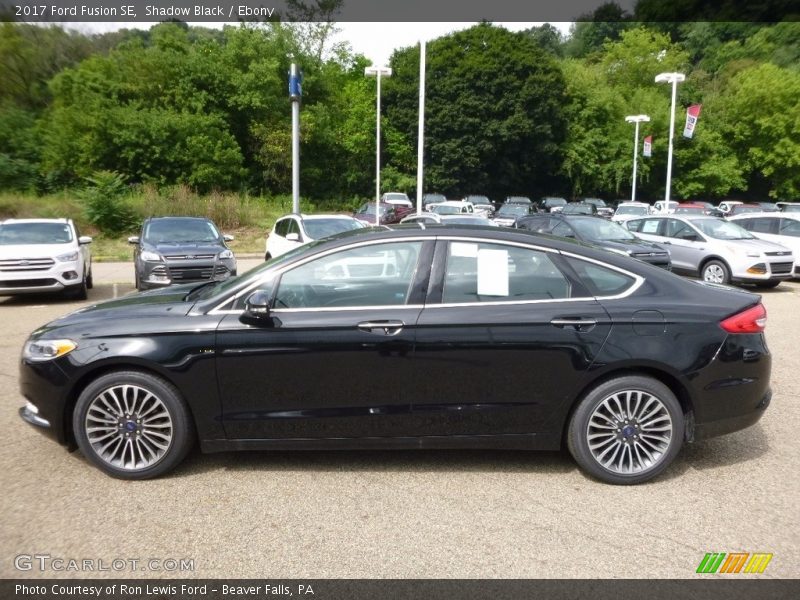 Shadow Black / Ebony 2017 Ford Fusion SE
