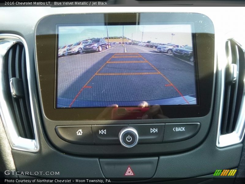 Blue Velvet Metallic / Jet Black 2016 Chevrolet Malibu LT