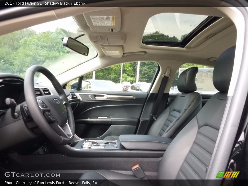 Shadow Black / Ebony 2017 Ford Fusion SE